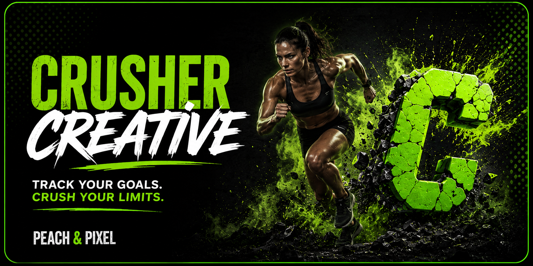 Crusher Goal Tracker Facebook ad creative