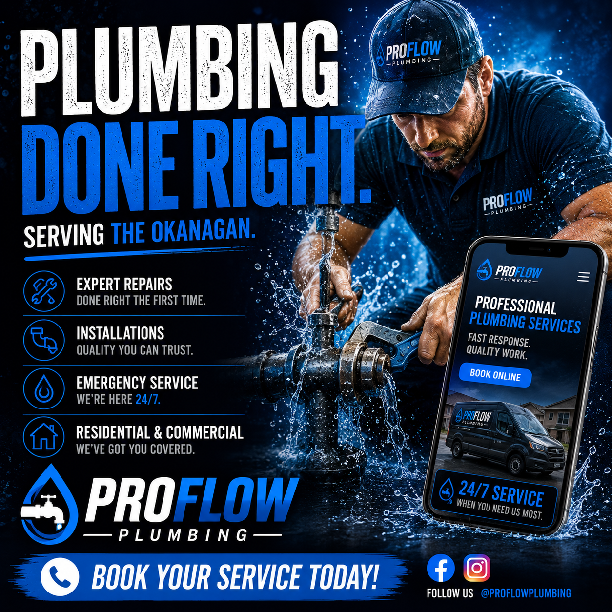 ProFlow square Facebook ad